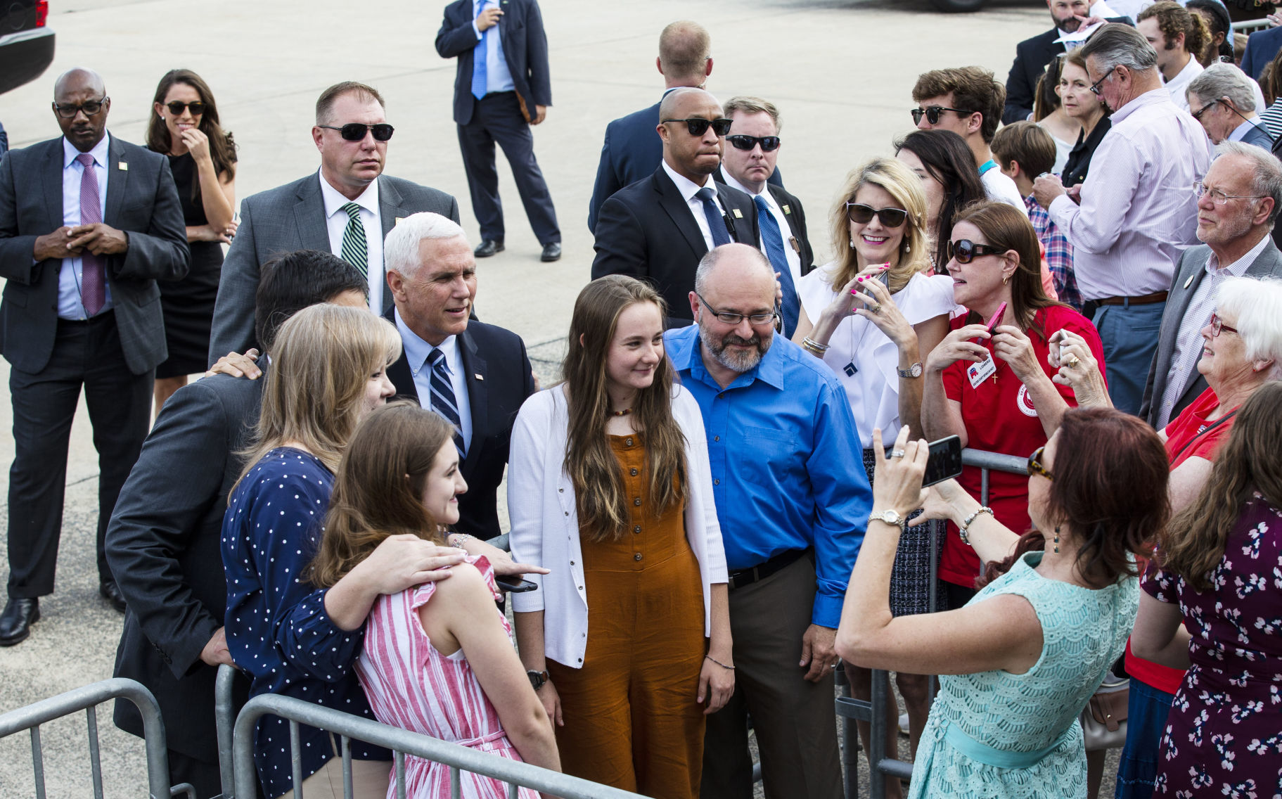 Vice President Pence visits Greensboro